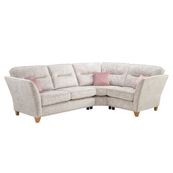 Paris Darwen Nickel 2 Seater Sofa by Lebus 
